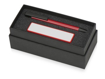 Подарочный набор Kepler с ручкой-подставкой и зарядным устройством, красный
