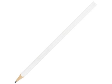 Треугольный карандаш Trix, белый