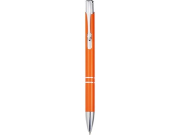 Алюминиевая шариковая кнопочная ручка Moneta, оранжевый
