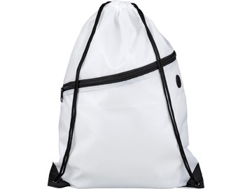 Рюкзак Oriole на молнии со шнурком, белый