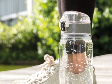 Бутылка для воды Tritan, прозрачный