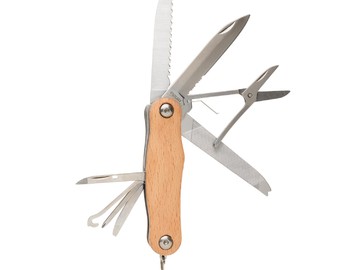 Карманный нож Wood, коричневый