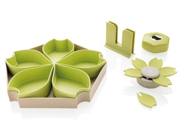 Кухонный набор ECO из 4 предметов, зеленый