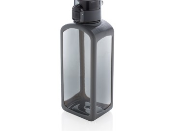 Квадратная вакуумная бутылка для воды, черный