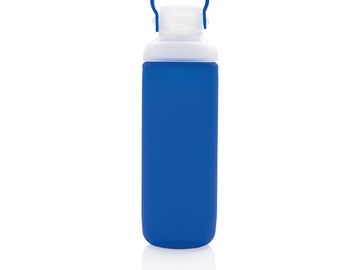 Стеклянная бутылка в силиконовом чехле