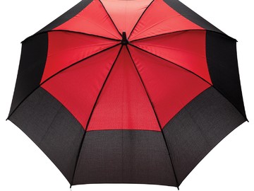 Автоматический двухцветный зонт-антишторм 27
