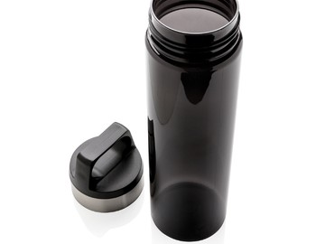 Стильная бутылка для воды Tritan, черная