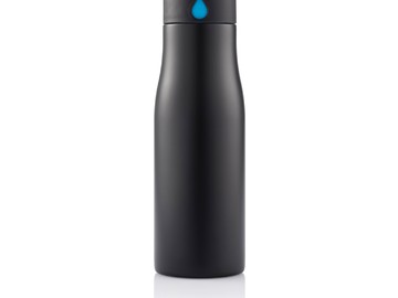 Бутылка для воды Aqua, черная