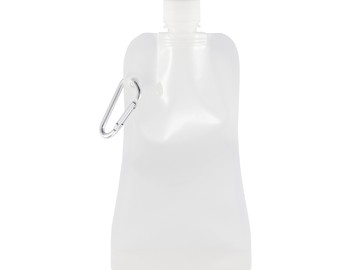 Складная бутылка для воды, 400 мл, белый