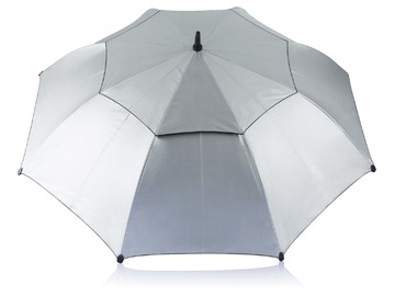 Зонт-трость антишторм Hurricane 27, серый