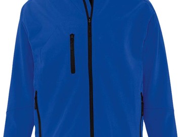 Куртка мужская на молнии RELAX 340, ярко-синяя