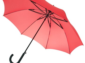 Зонт-трость Unit Wind, красный