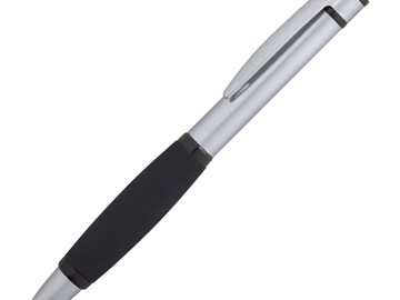 Ручка шариковая Boomer, с черными элементами