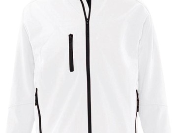 Куртка мужская на молнии RELAX 340, белая