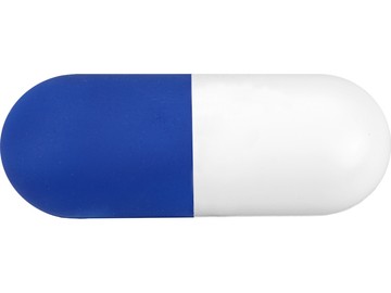 Игрушка-антистресс «Капсула», синий/белый