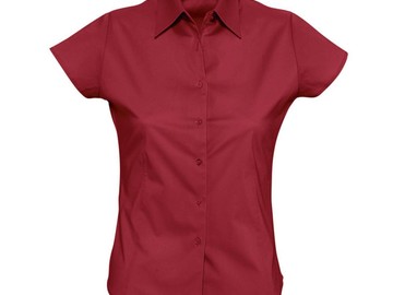 Рубашка женская с коротким рукавом EXCESS, красная