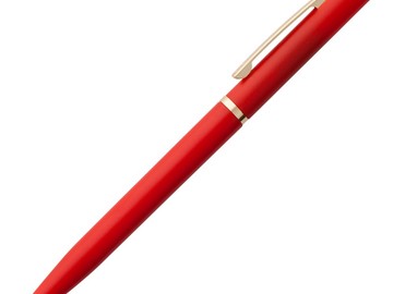 Ручка шариковая Euro Gold, красная