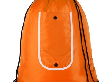 Рюкзак складной Unit Roll, оранжевый