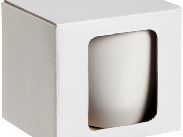 Коробка для кружки Window, белая
