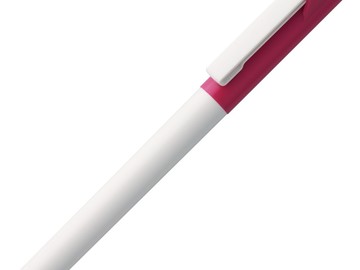 Ручка шариковая Hint Special, белая с розовым