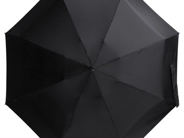 Зонт складной 811 X1, черный