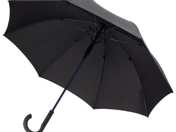 Зонт-трость с цветными спицами Color Style, синий