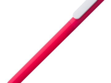 Ручка шариковая Slider, розовая с белым