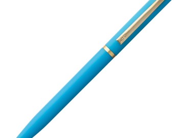 Ручка шариковая Euro Gold, голубая