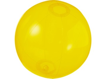 Мяч пляжный «Ibiza», желтый прозрачный