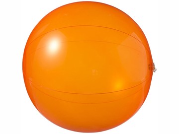 Мяч пляжный «Ibiza», оранжевый прозрачный