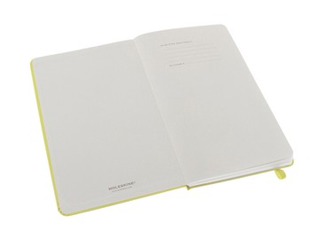 Записная книжка Moleskine Classic (нелинованный) в твердой обложке, Large (13х21см), цитрусовый