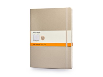 Записная книжка Moleskine Classic Soft (в линейку), Хlarge (19х25 см), бежевый