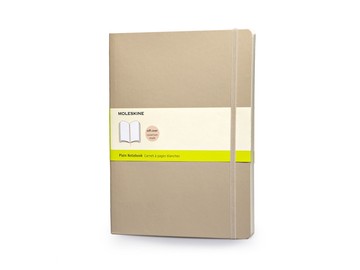 Записная книжка Moleskine Classic Soft (нелинованный), Хlarge (19х25 см), бежевый