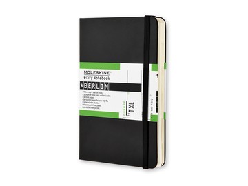 Записная книжка Moleskine City Berlin (Берлин), Pocket (9x14 см), черный