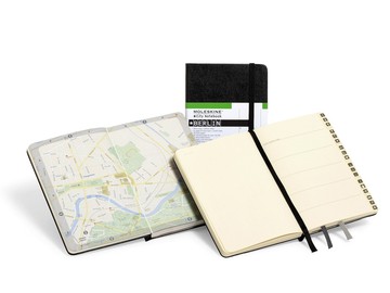 Записная книжка Moleskine City Berlin (Берлин), Pocket (9x14 см), черный