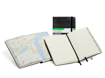 Записная книжка Moleskine City London (Лондон), Pocket (9x14 см), черный