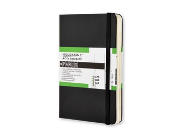 Записная книжка Moleskine City Paris, Pocket (9x14 см), черный