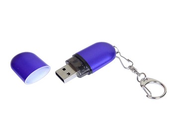 USB 2.0- флешка промо на 16 Гб каплевидной формы