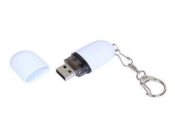 USB 2.0- флешка промо на 16 Гб каплевидной формы