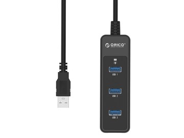 USB-концентратор Orico W5PH4-U3 (черный)