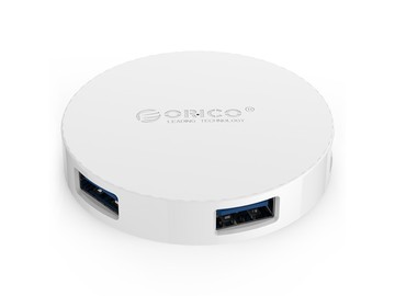 USB-концентратор Orico HA4U-U3 (белый)