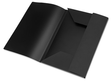 Папка формата А4 с резинкой, черный