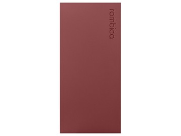 Внешний аккумулятор Rombica NEO ARIA Claret, 10 000 мАч, Soft-touch, PD, QCharge, Type-C, бордовый