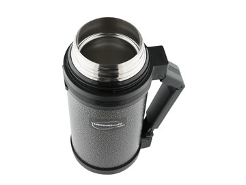 Термос из нерж. стали тм ThermoCafe HAMMP-1200-HT, 1.2L, серый