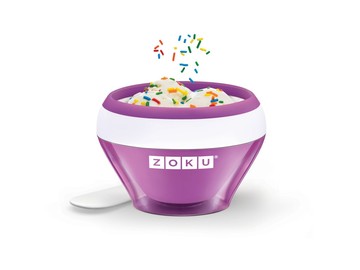 Мороженица Ice Cream Maker фиолетовая