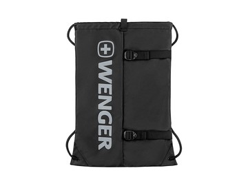 Рюкзак-мешок на завязках XC Fyrst WENGER, черный, полиэстер, 35x1x48 см, 12 л