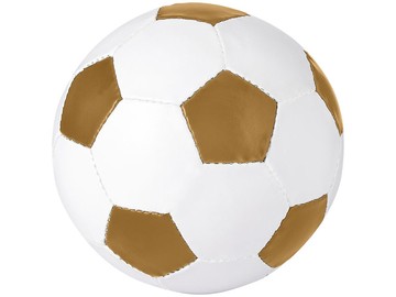 Футбольный мяч «Curve», золотой/белый