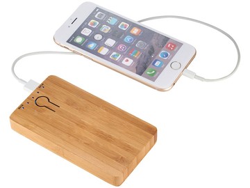 Портативное зарядное устройство «Bamboo», 5000 mAh