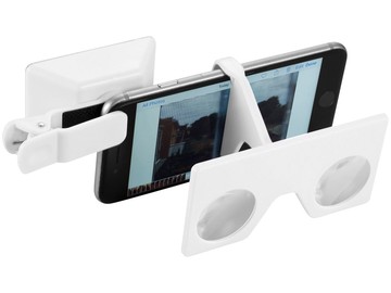 Очки виртуальной реальности с набором 3D линз, белый