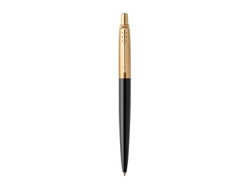 Шариковая ручка Parker Jotter Premium, Bond Street Black GT, черный/золотистый